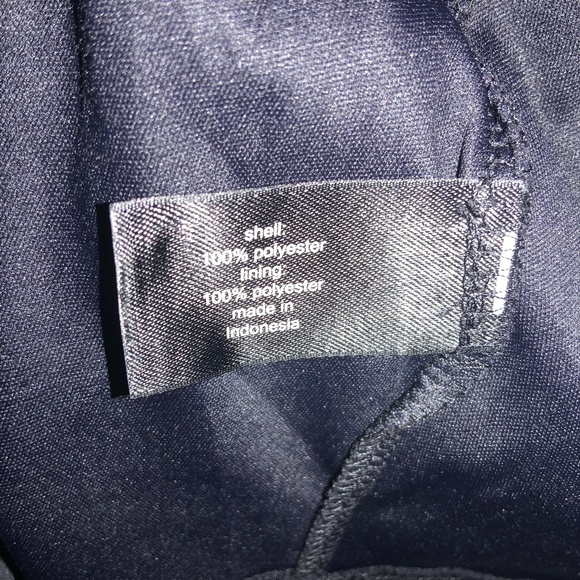 Lane Bryant White Black Tiered Ruffle Sleeve Peplum Blouse Sz 16 v neck lined - Picture 7 of 8